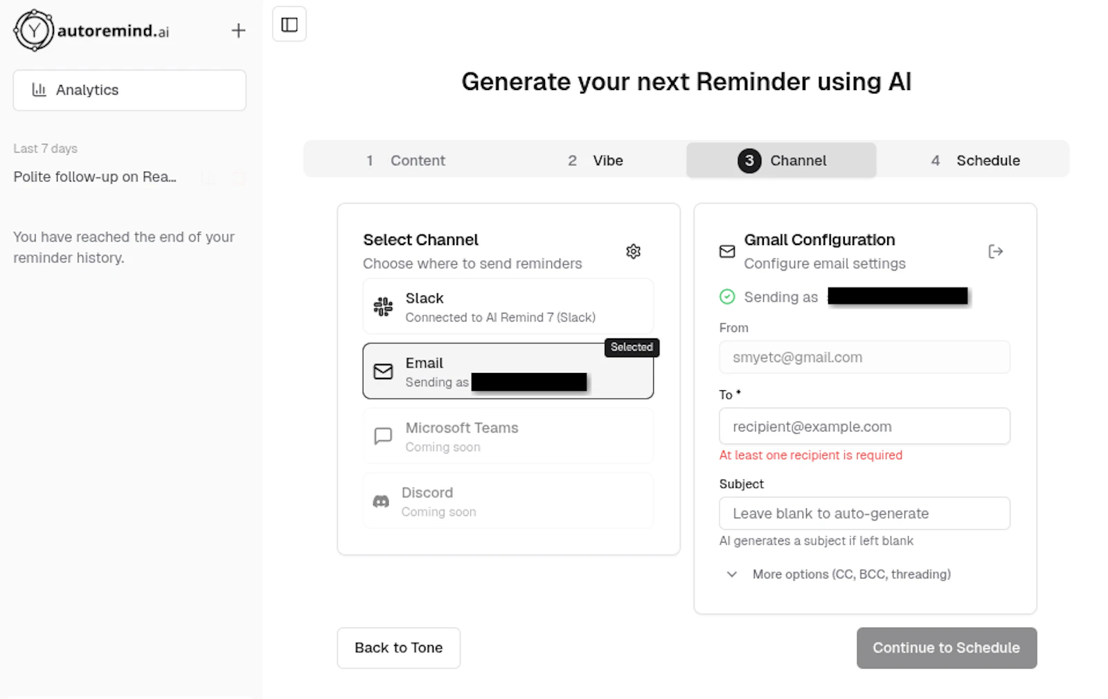autoremind.ai screenshot 7