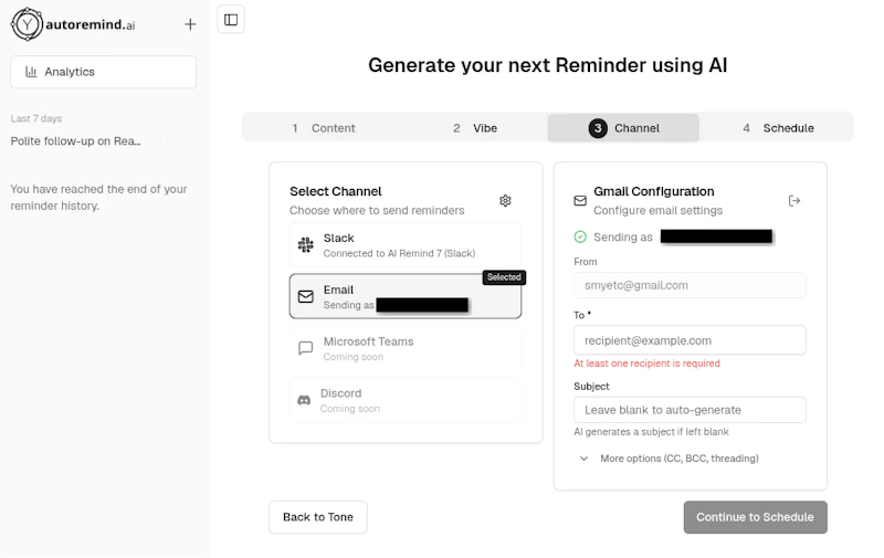 autoremind.ai screenshot 7