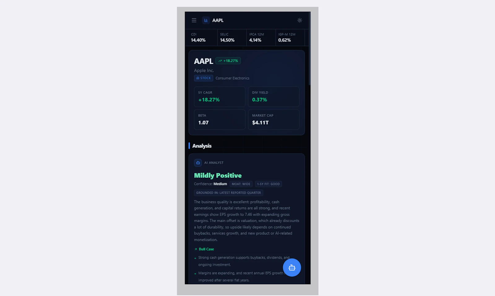 PortfoliQa screenshot 8