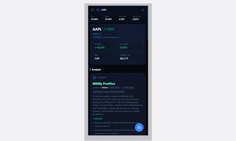 PortfoliQa screenshot 8