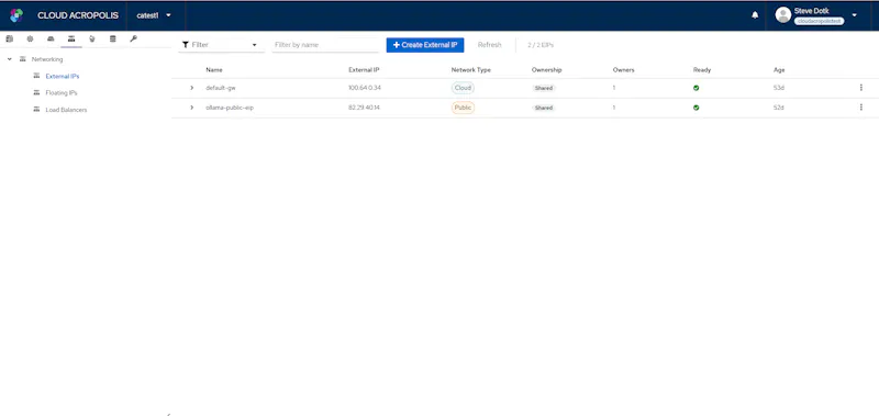Cloud Acropolis Kubernetes screenshot 1