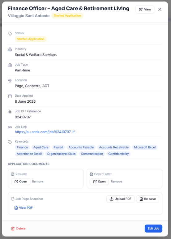 JobsTracker gallery image