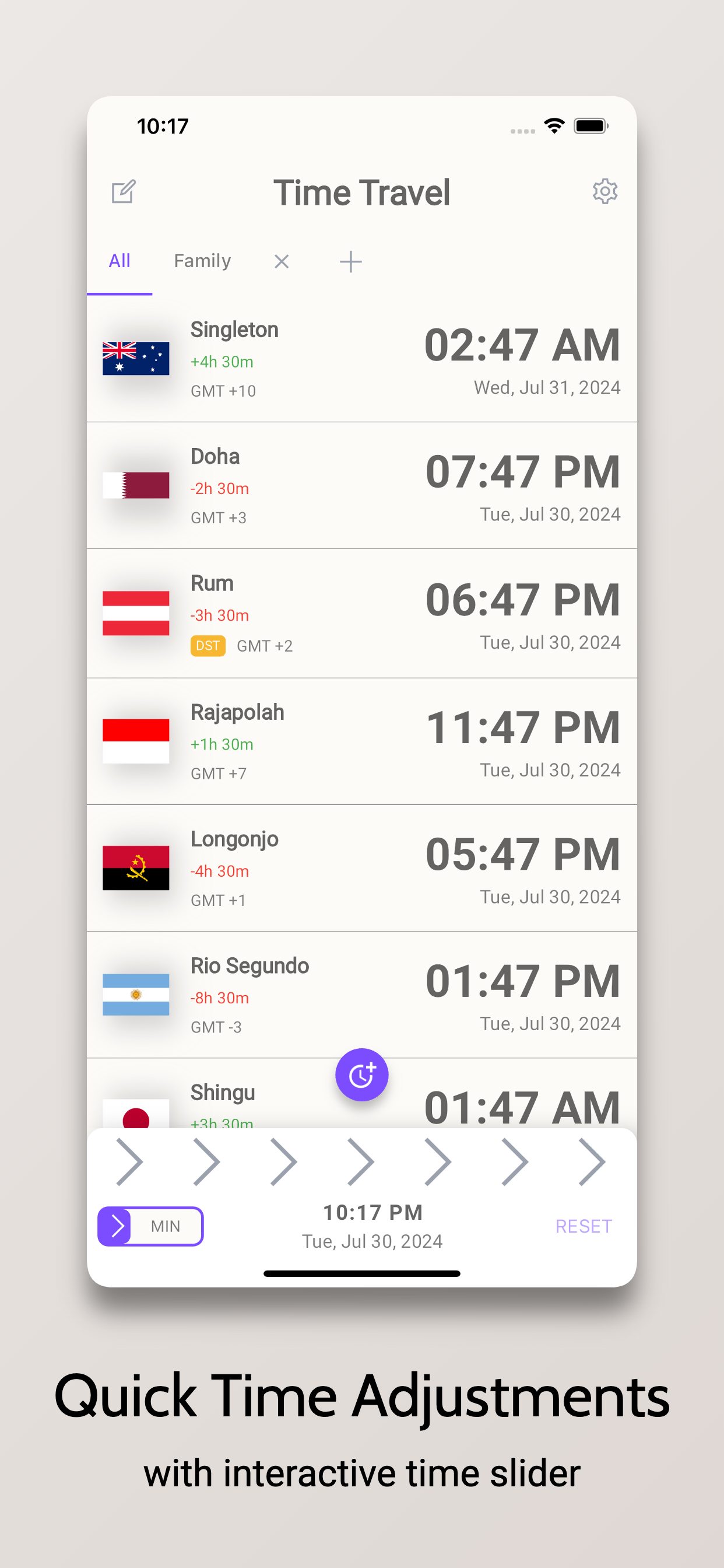 startuptile Time Travel: World Clocks-Effortlessly track and sync global timezones