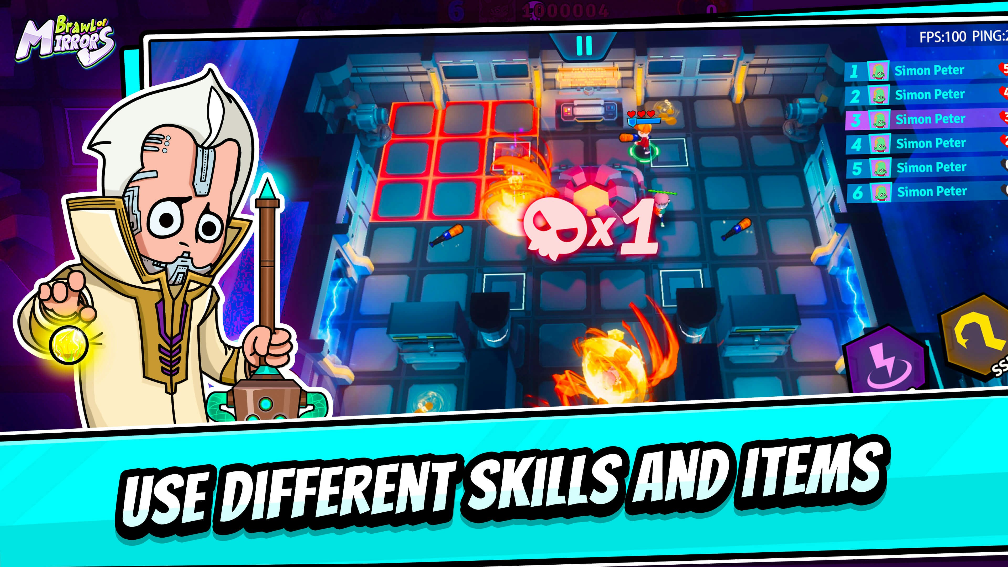 Brawl van spiegels - Battle Royale Style Arena media 3