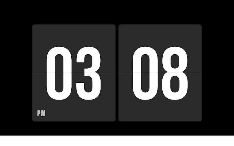 Digital Clock Online screenshot 2