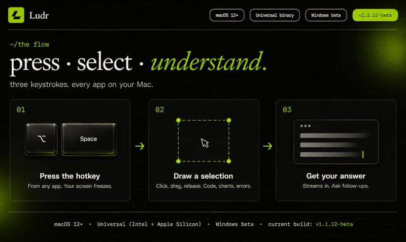  Ludr AI — Understand Any Screen screenshot 14