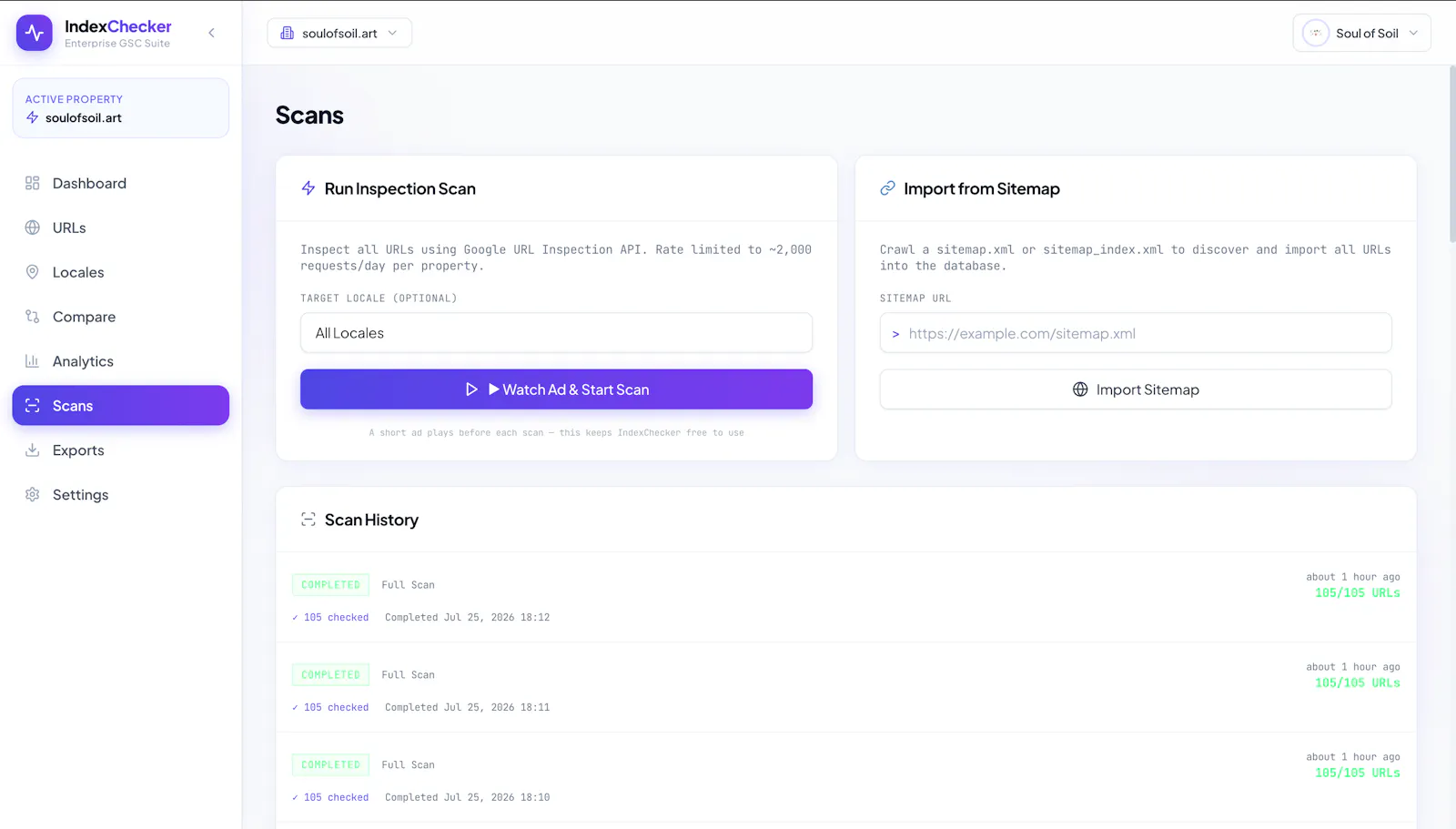 IndexChecker screenshot 5