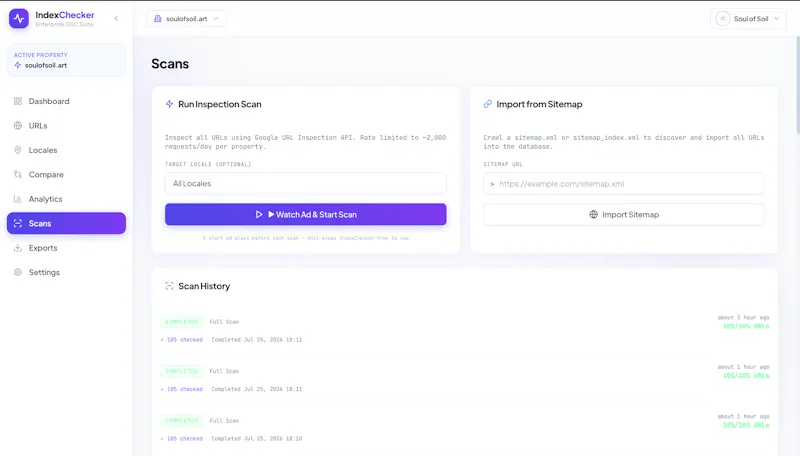 IndexChecker screenshot 5