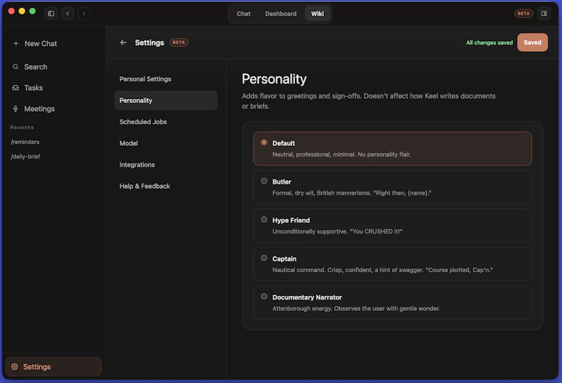 Keel screenshot 12
