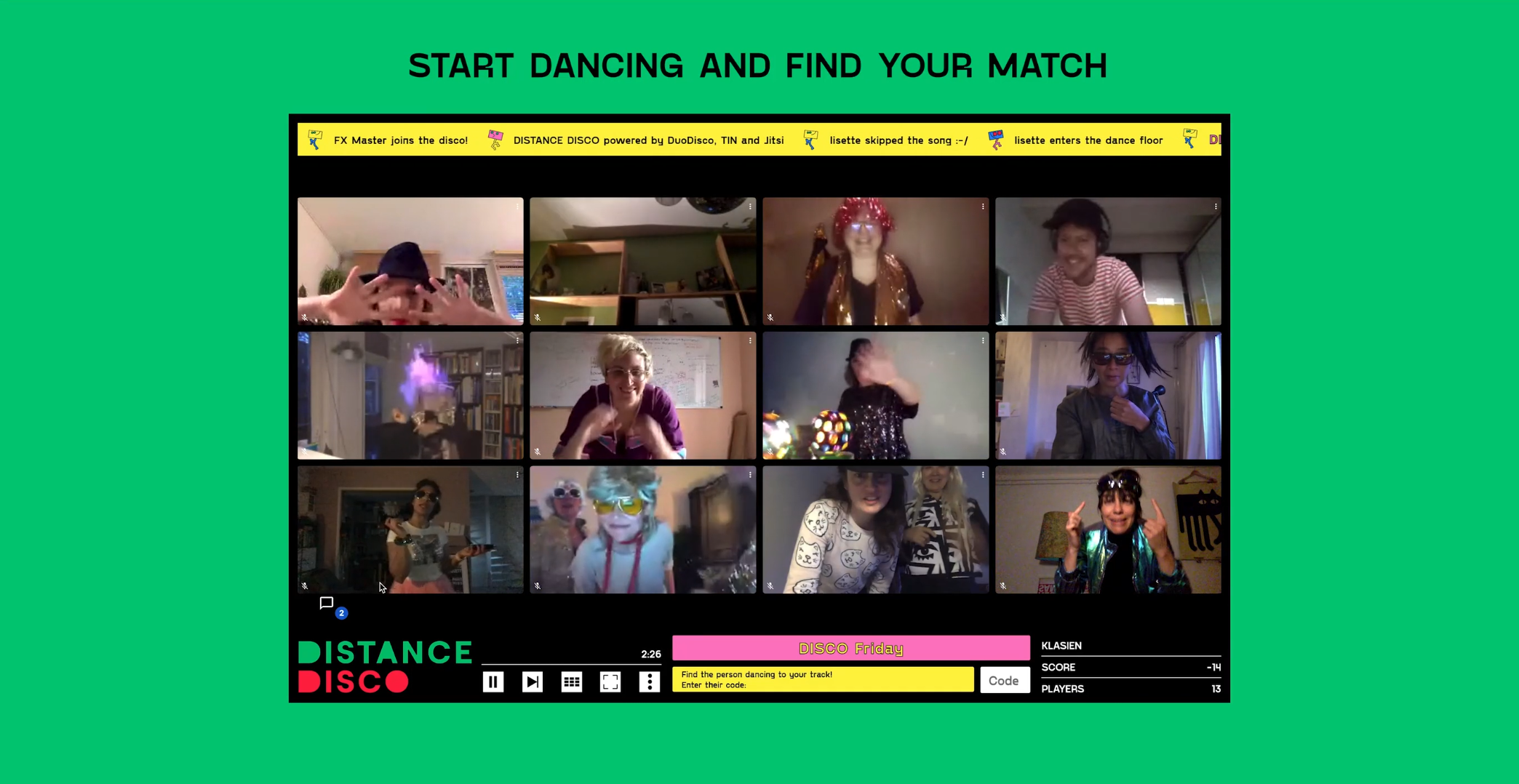 Distance Disco gallery image