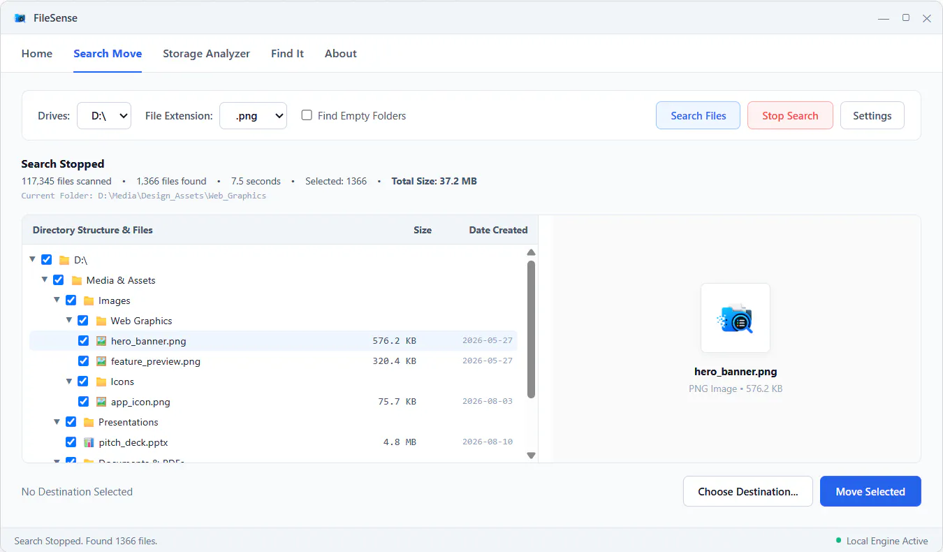 FIlesense gallery image