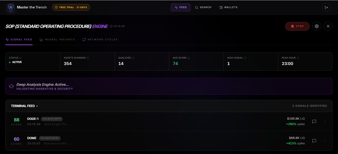 SOP Scanner - Product Hunt launch logo