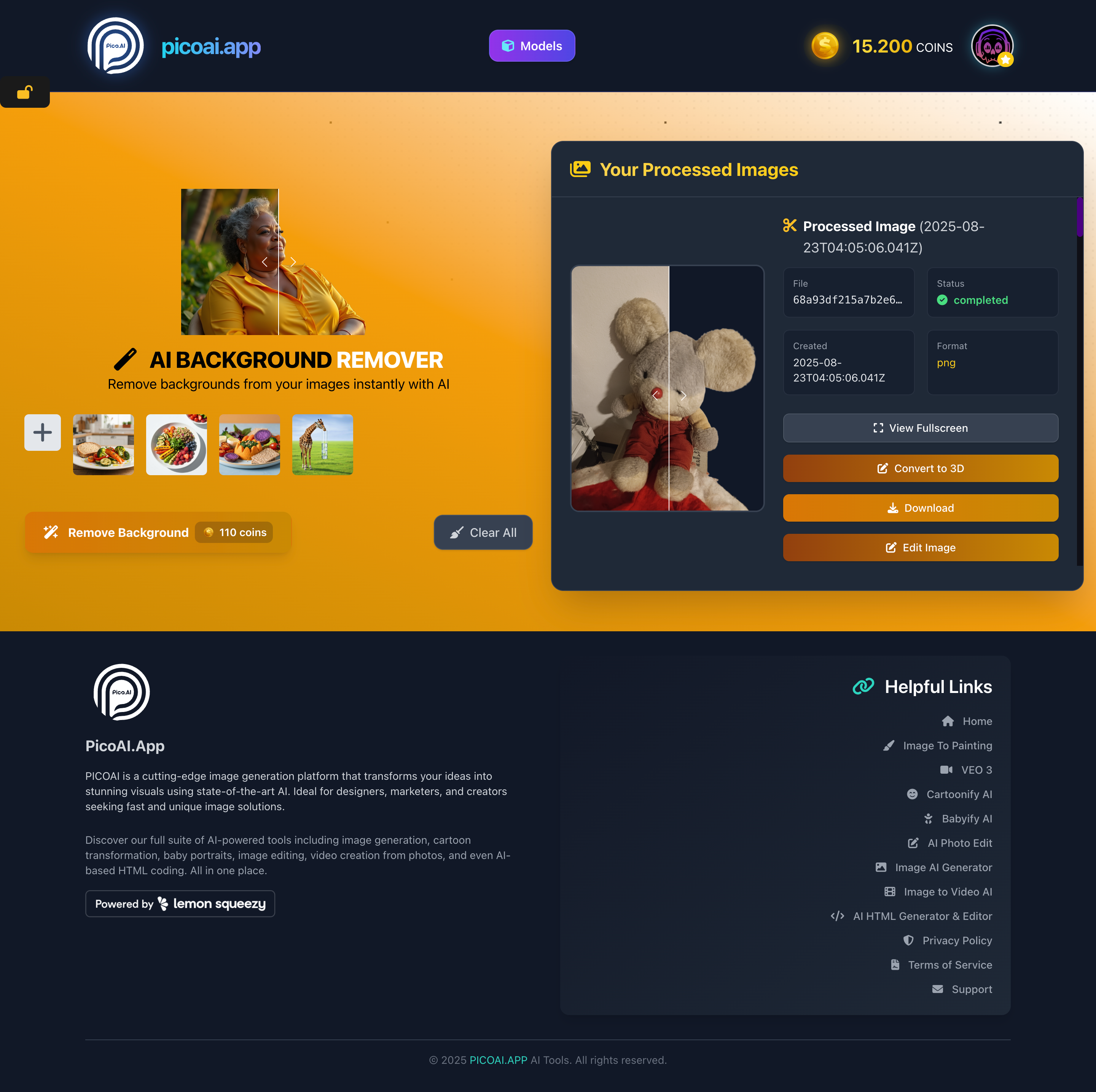 Media PicoAI.app - #image-to-image #image-to-video #image-generator- 3d-models 4