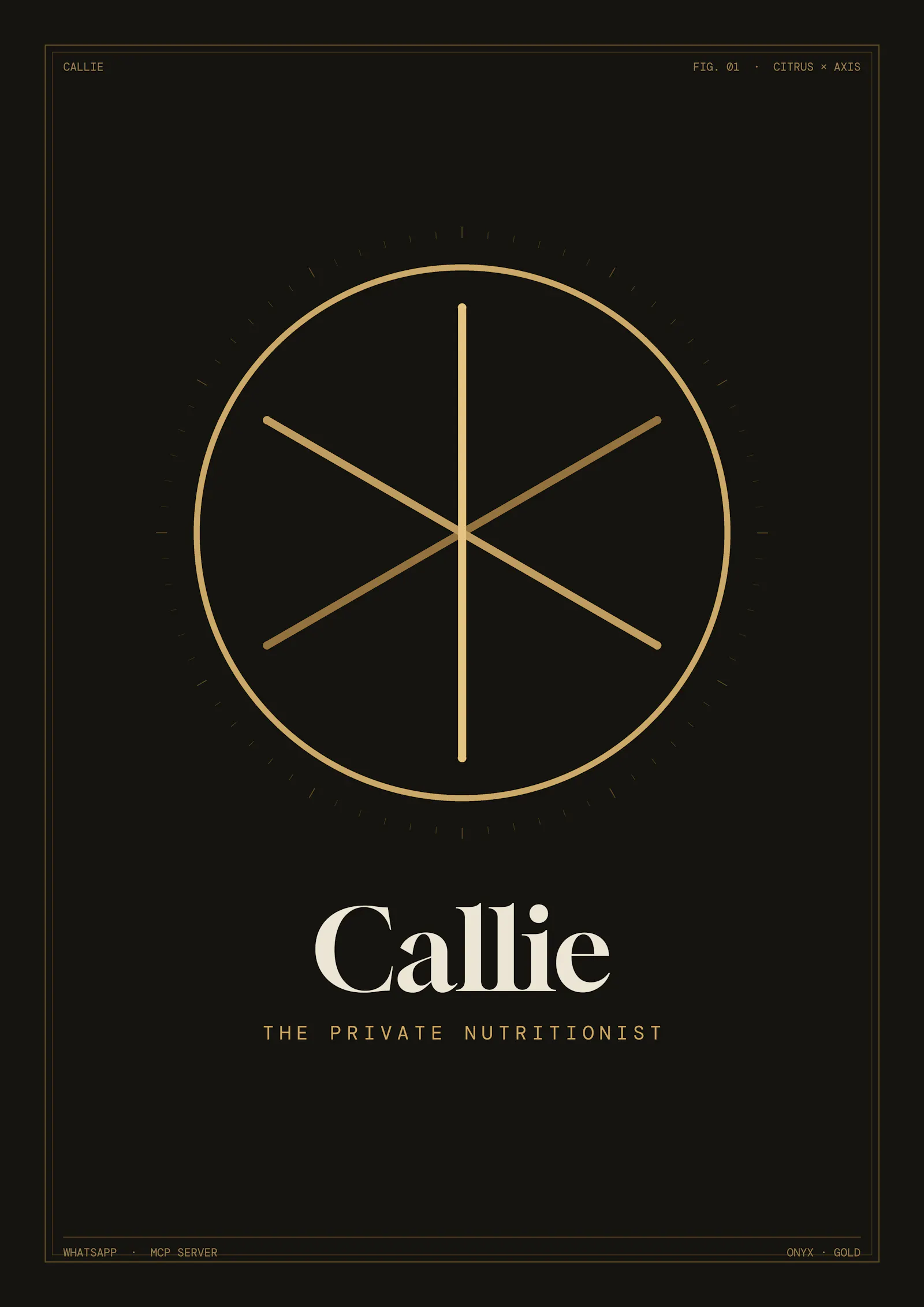 Callie · Agentic nutrition tracking screenshot 1