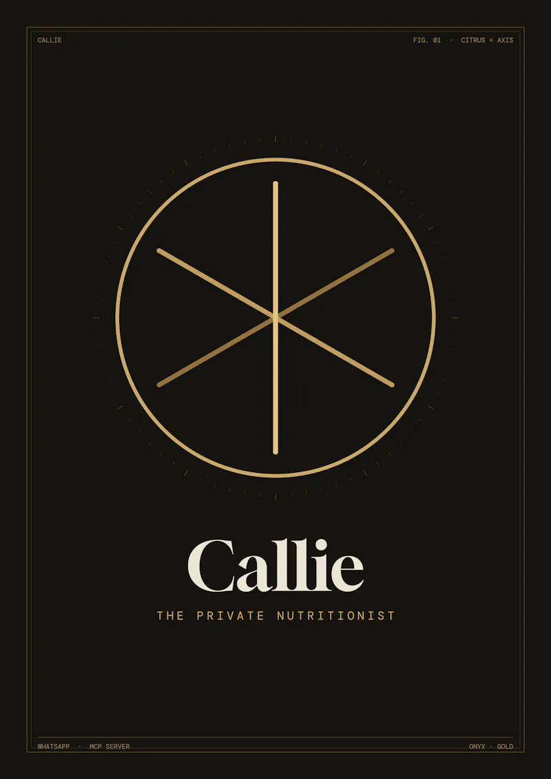Callie · Agentic nutrition tracking screenshot 1