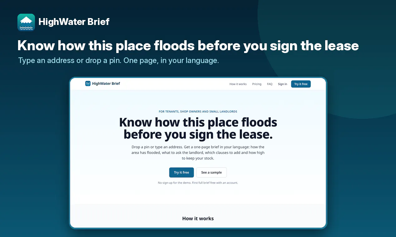 HighWater Brief gallery image