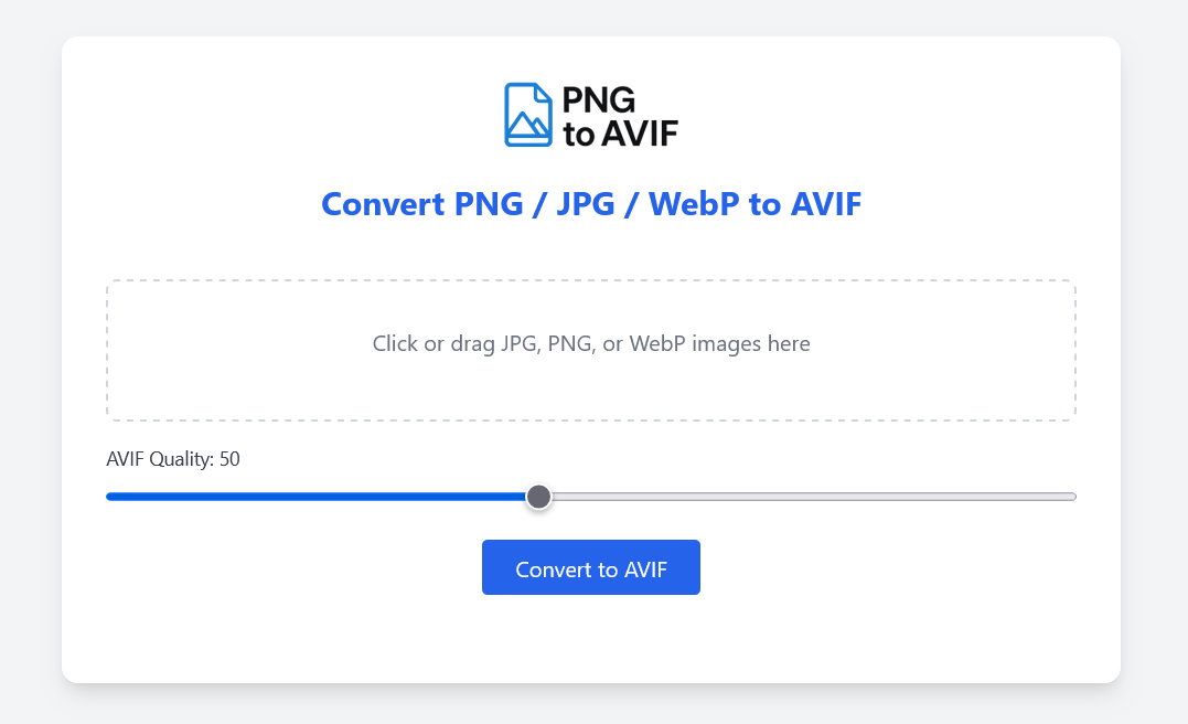 ตัวแปลงภาพและเครื่องมือเพิ่มประสิทธิภาพฟรี - แปลง PNG, JPG และ WEBP เป็น AVIF - ฟรี, Fast & Private media 2