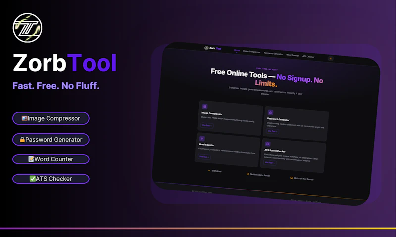 ZorbTool screenshot 1