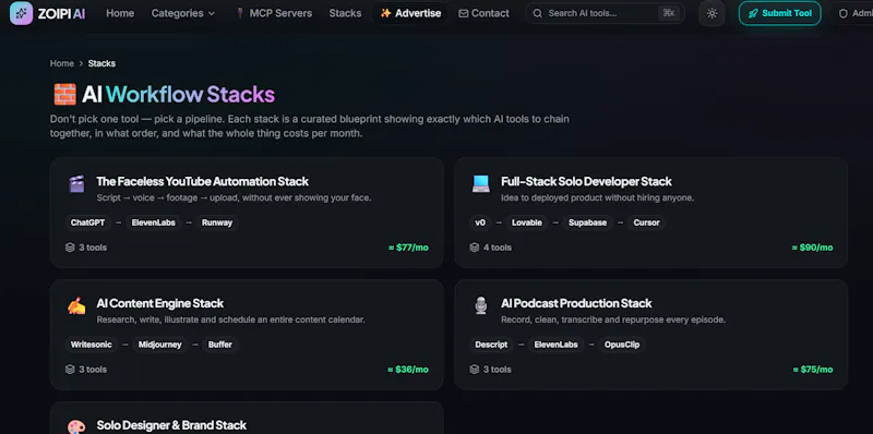 Zoipi – AI Tools Directory screenshot 4