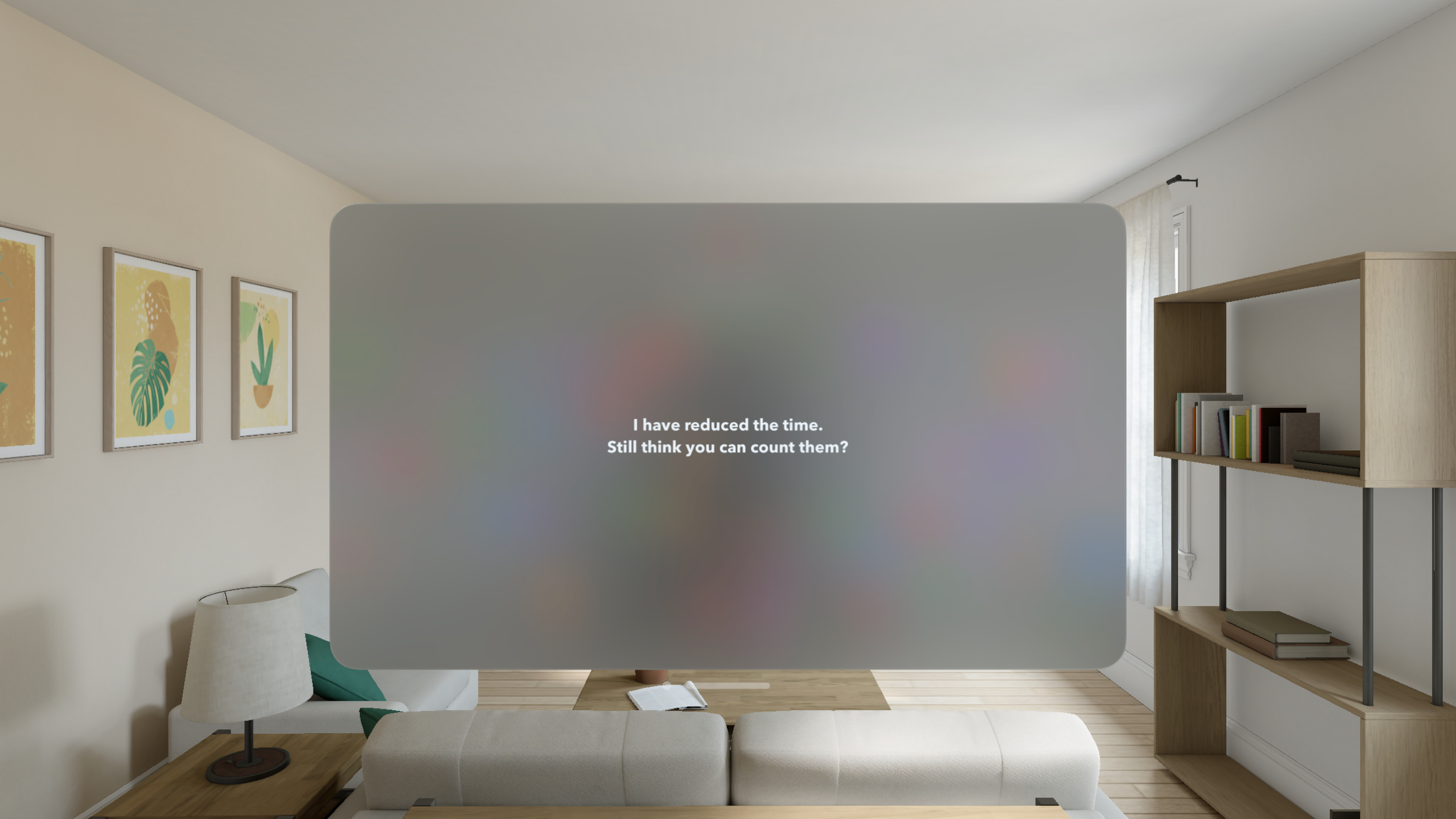 Apple Vision Pro için Ne Kadar - Bir beceri, doğruluk ve hız sayımı oyunu medya 4