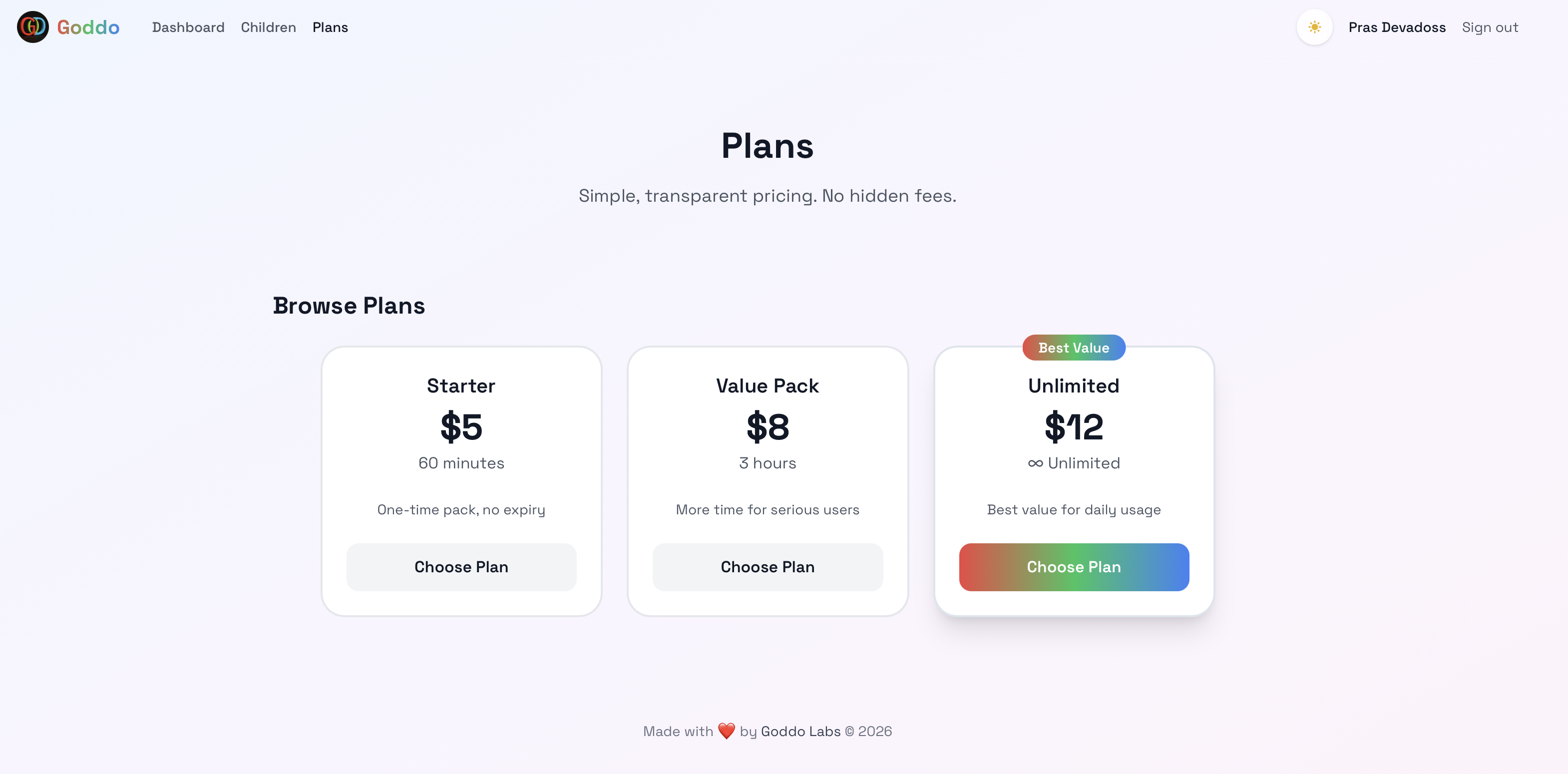 Goddo — AI voice companion for kids gallery image