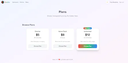 Goddo — AI voice companion for kids gallery image