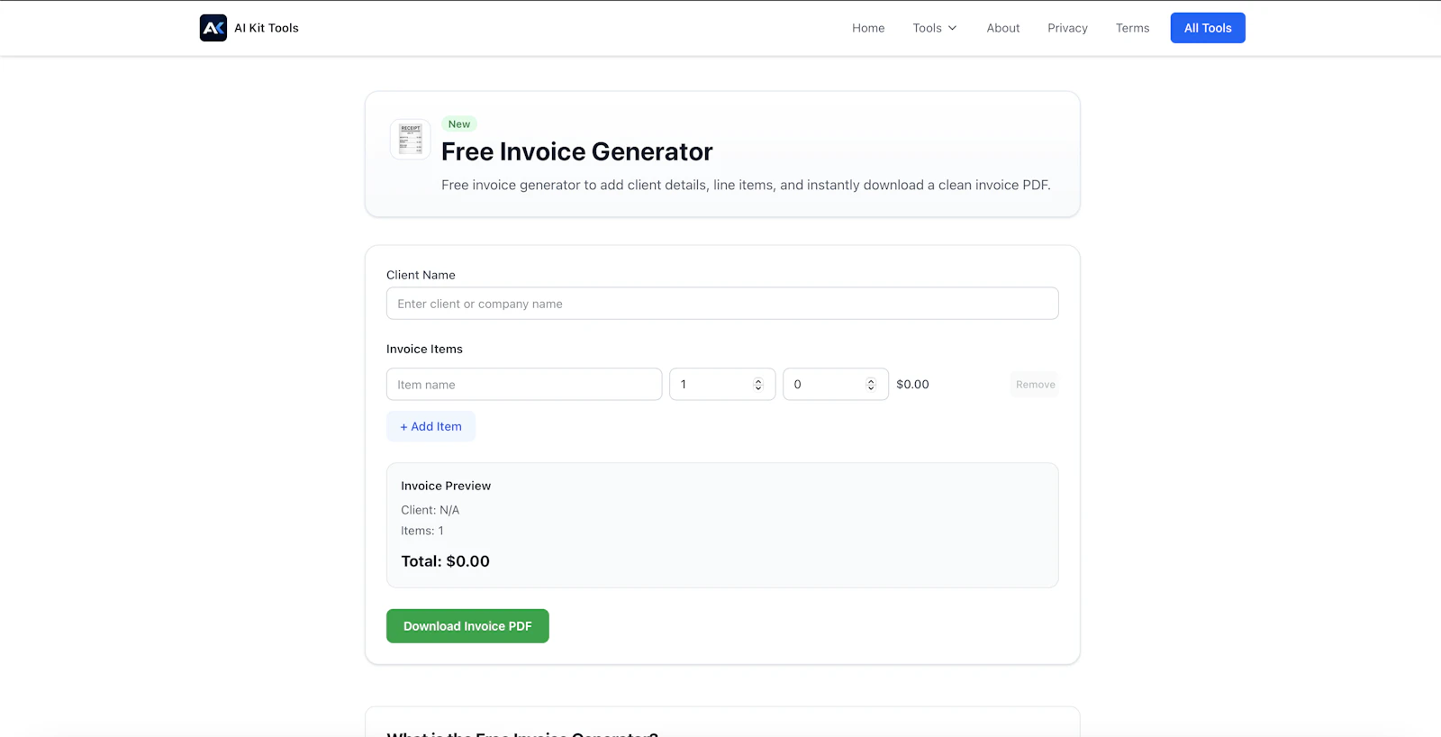 AI Kit Tools screenshot 9
