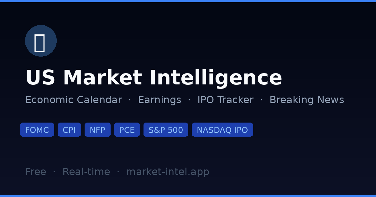 US Market Calendar gallery image