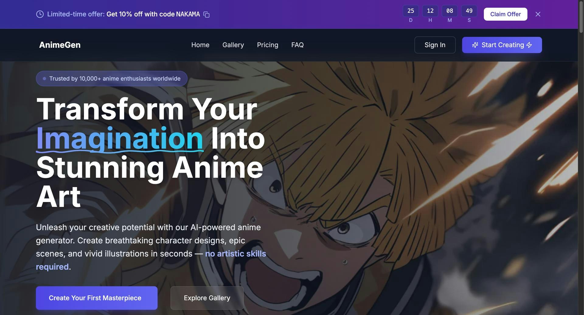 AnimeGen gallery image