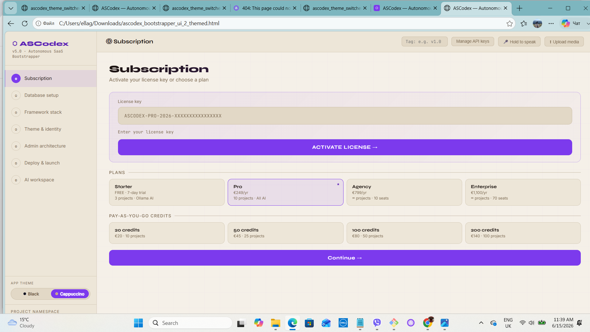 Build your SaaS in minutes, not months gallery image