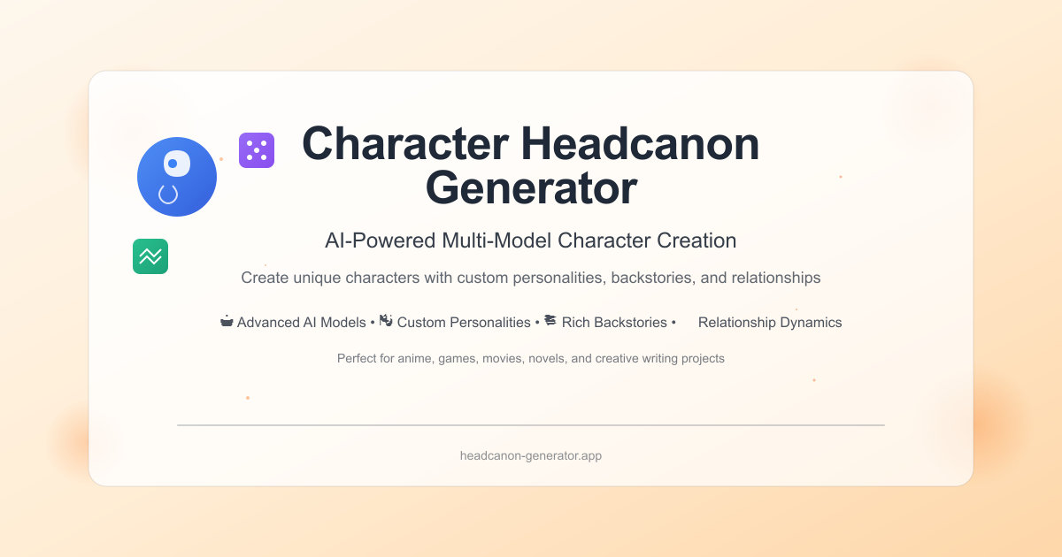 Character Headcanon Generator gallery image