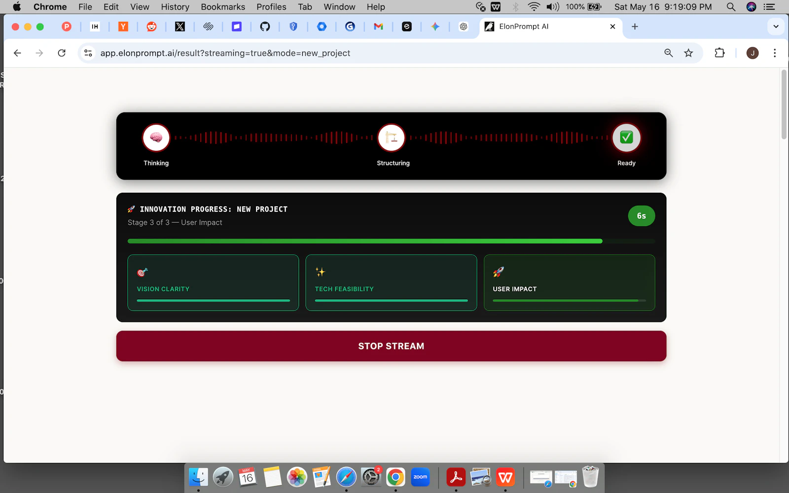 ElonPrompt AI: Your Vibe Coding Refinery screenshot 3