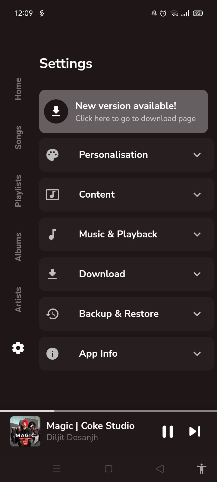 Spekify - 音楽ストリーミングAndroidアプリメディア6