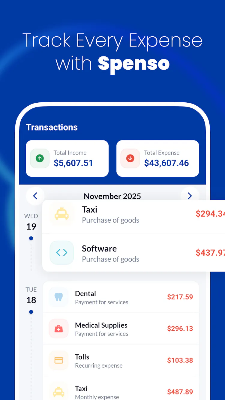 Spenso: Take Control of Your Money