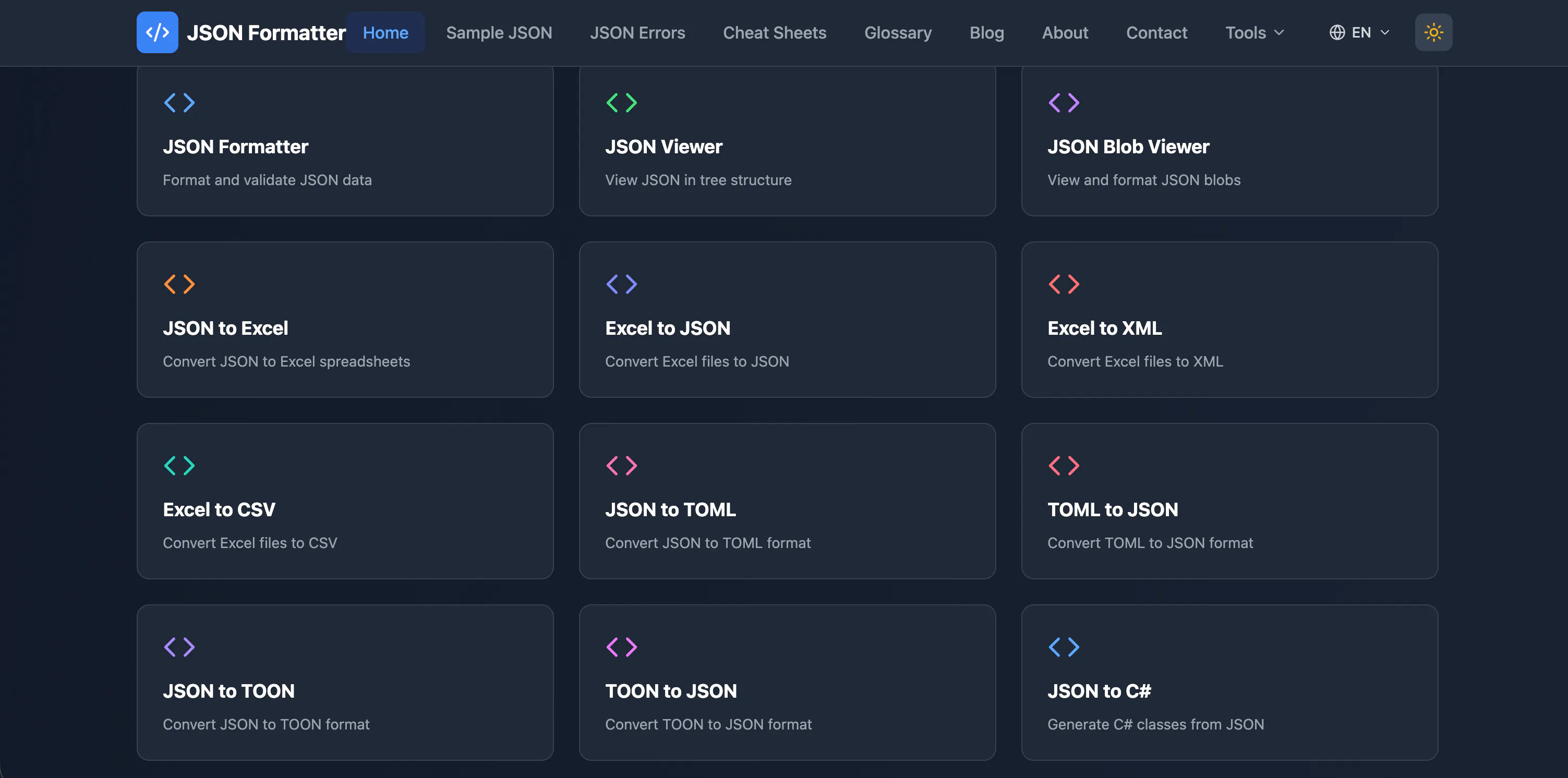 JSON Formatter Blob Viewer gallery image