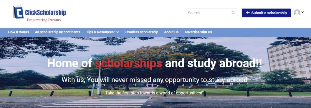 Clickscholairschap - Home of Scholarships media 2