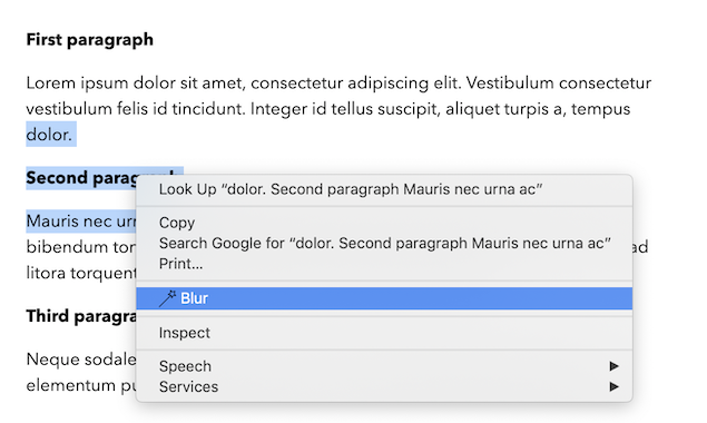 BlurPage gallery image