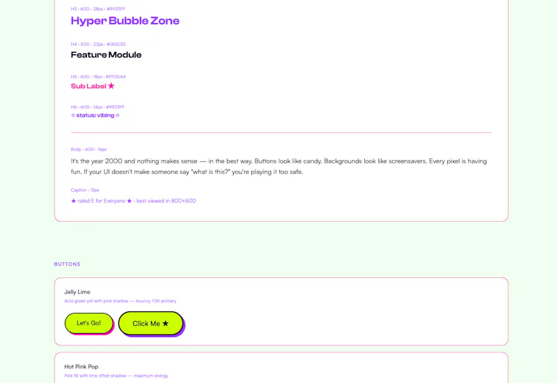 UI Design Systems Prompts screenshot 2
