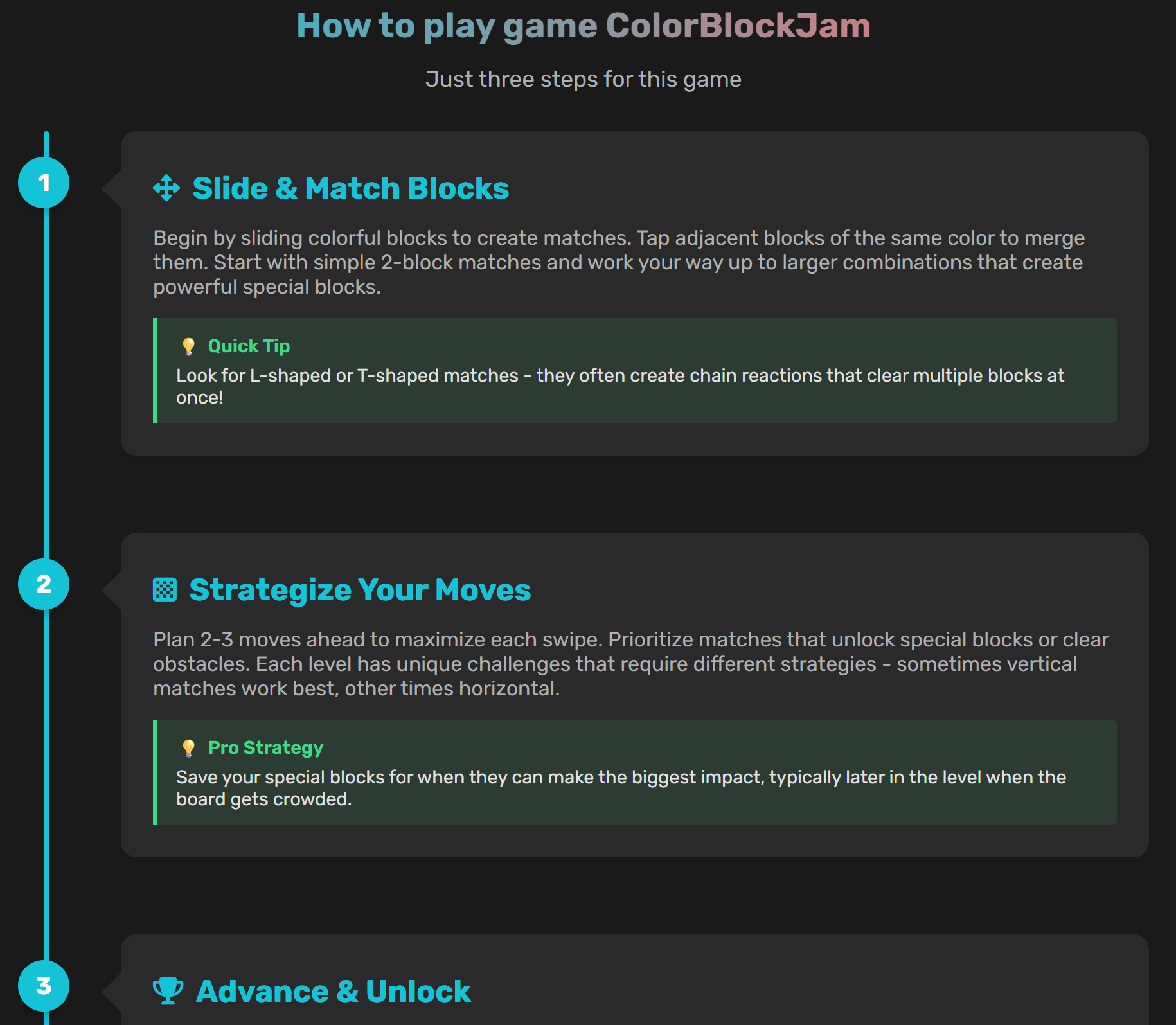 Color Block Jam Online media 3