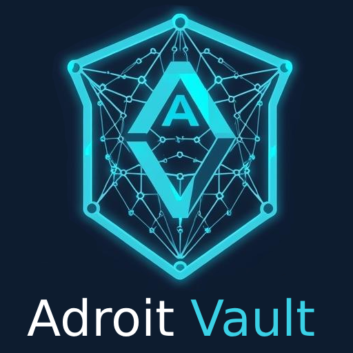 AdroitVault - Product Hunt launch logo