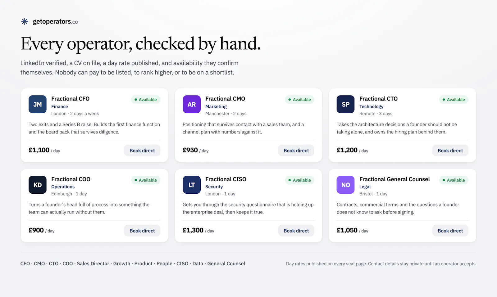 getoperators screenshot 2