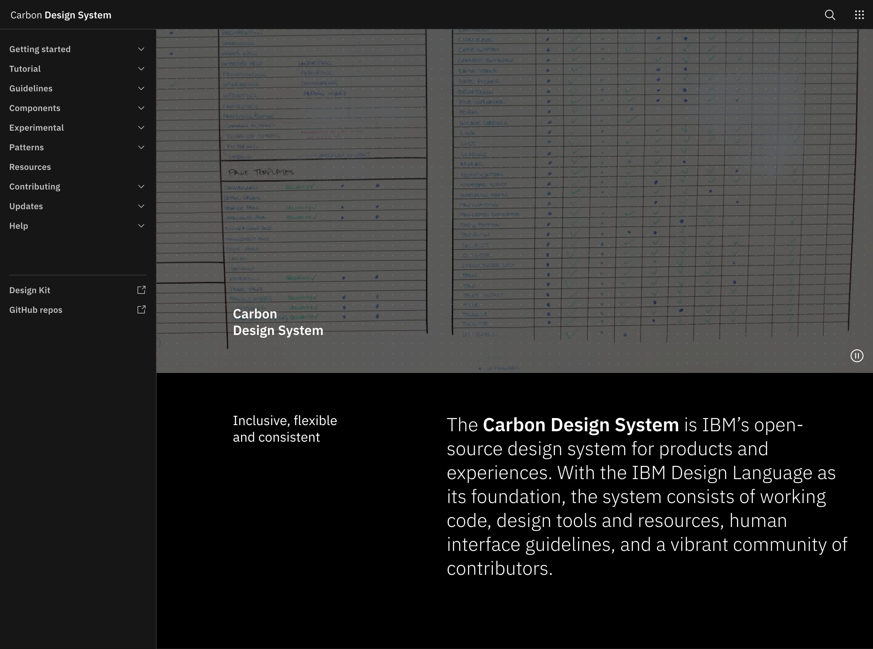 Carbon Design System from IBM media 3