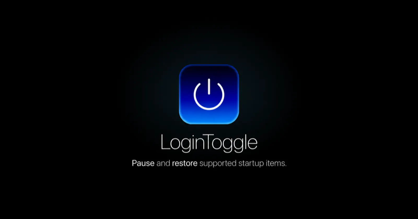 LoginToggle screenshot 1