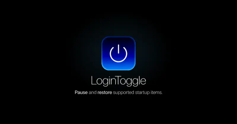 LoginToggle screenshot 1