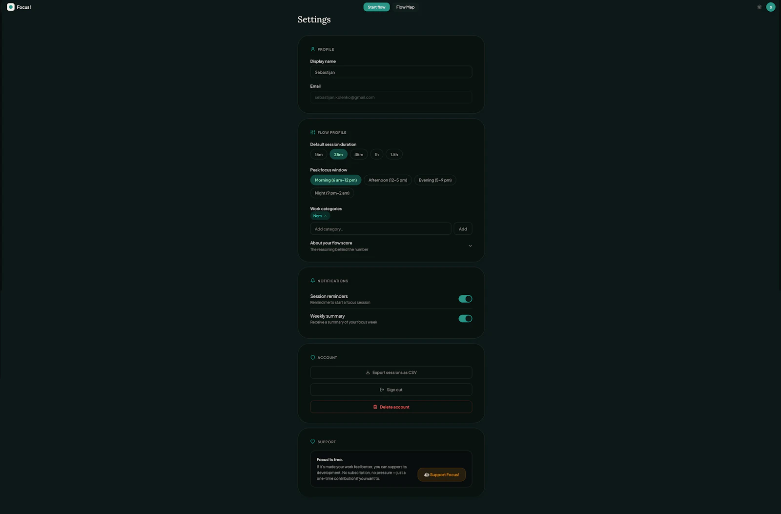 Focus! screenshot 8