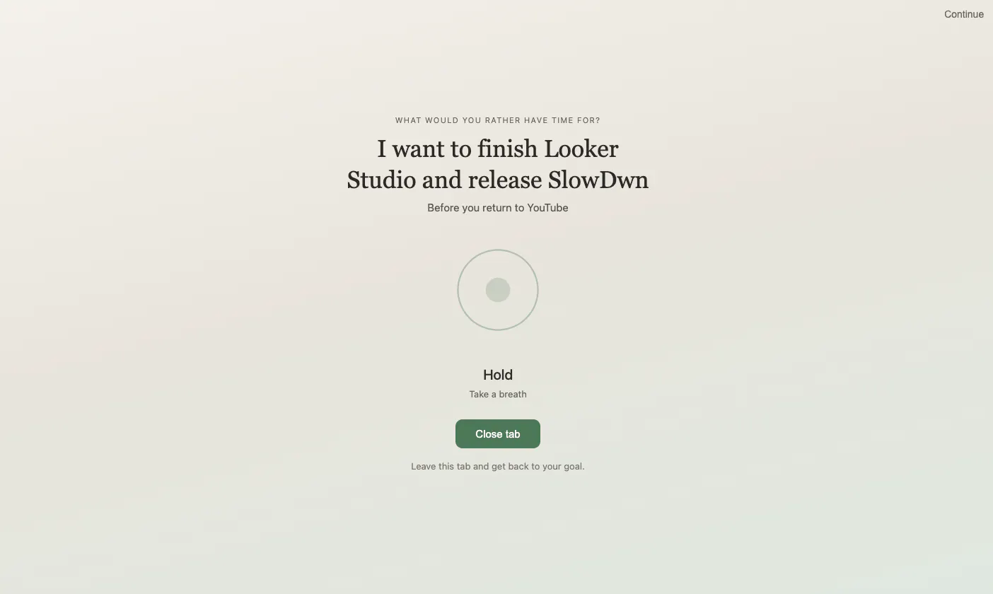 SlowDwn gallery image