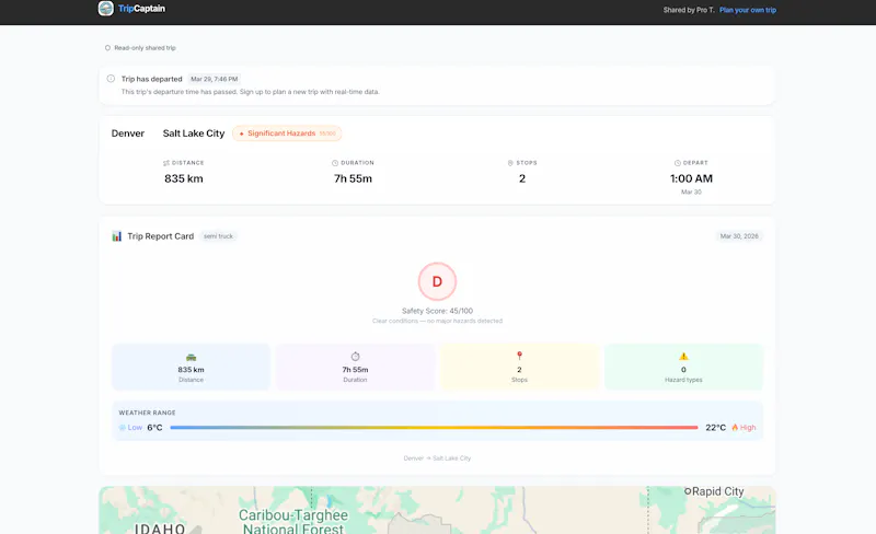 TripCaptain screenshot 4
