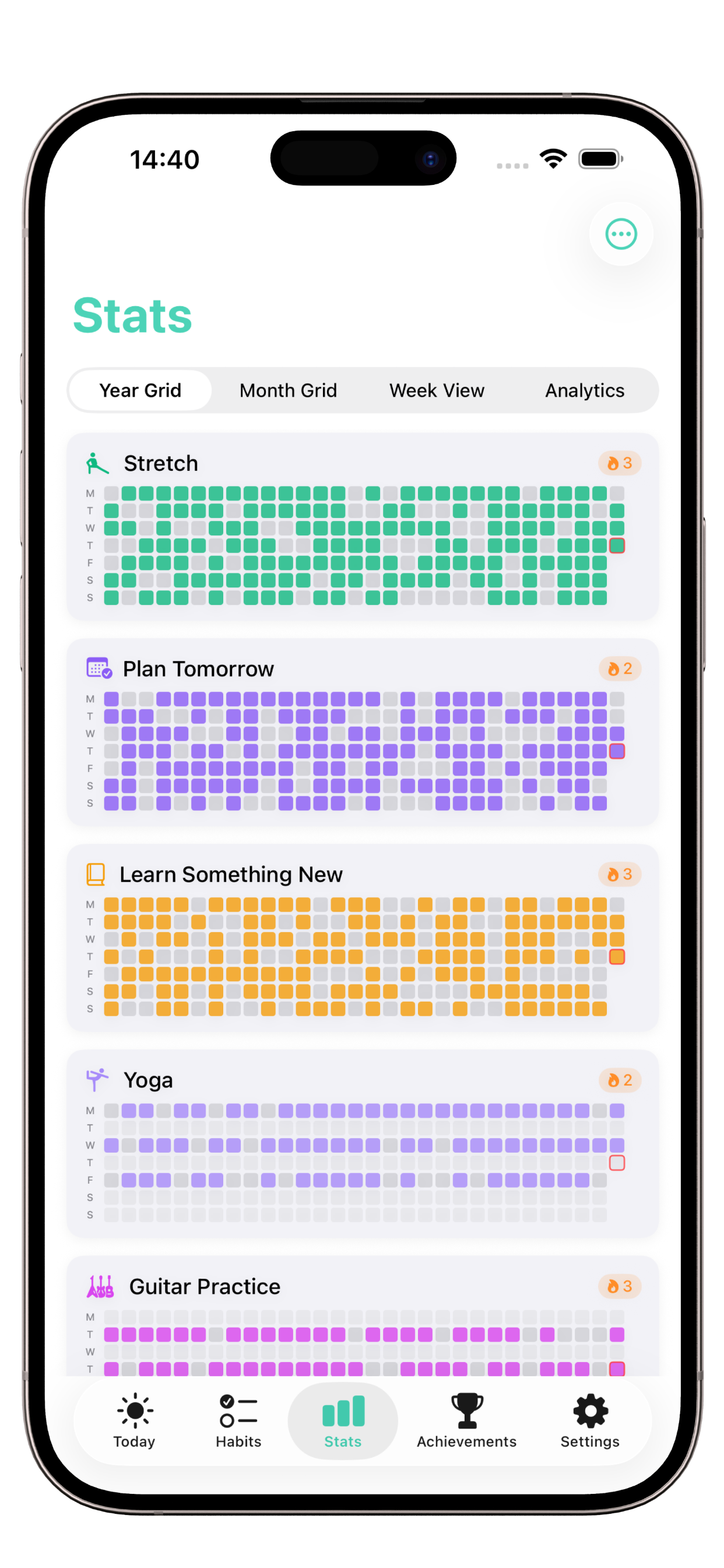 Grivus Habit Tracker gallery image