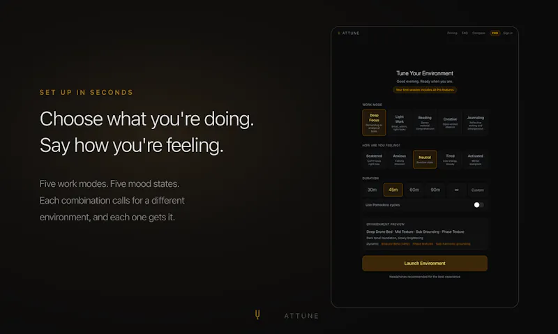 Attune Audio screenshot 3