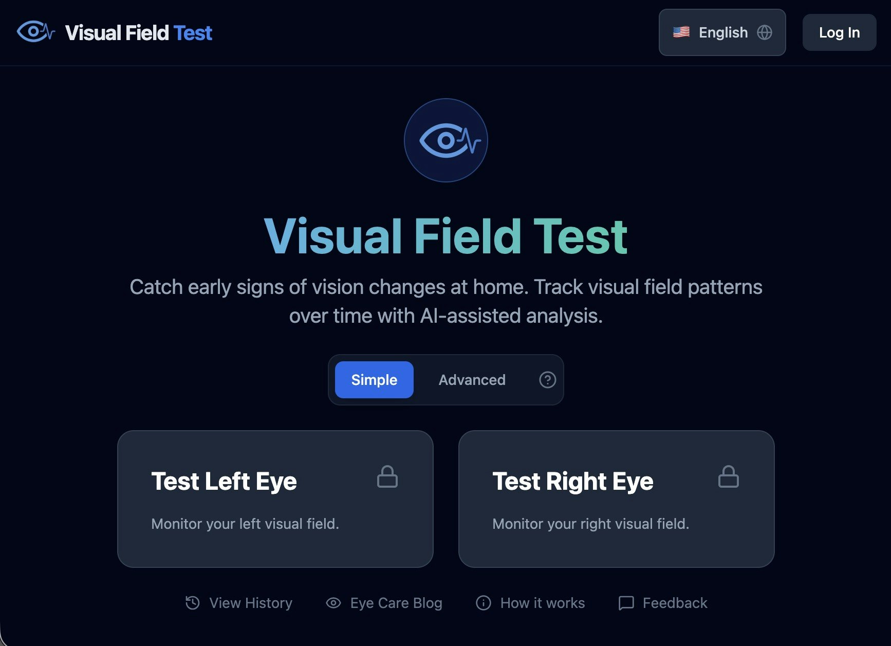 Visual Field Test gallery image